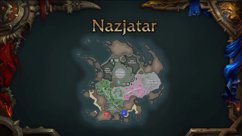 World of Warcraft 8.2 yaması ile Najzatar okyanusun derinliklerinden yükseliyor