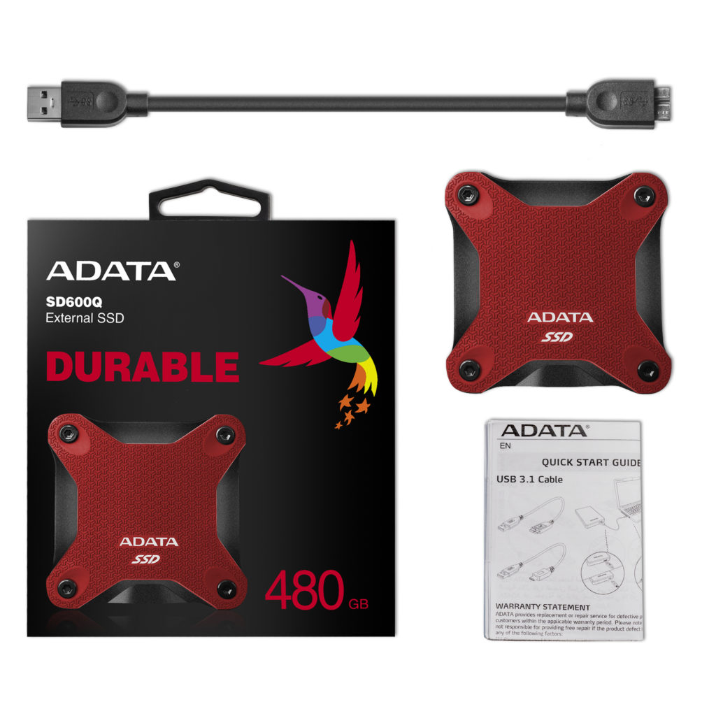 ADATA Yeni Taşınabilir SSD Modeli SD600Q